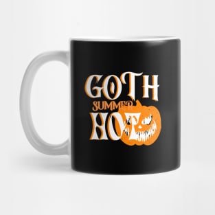 Hot Goth Summer -Horror Smiling Pumpkin Mug